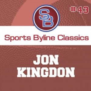 Sports Byline: Jon Kingdon
