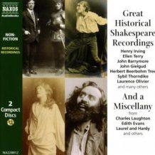 Great Historical Shakespeare Recordings